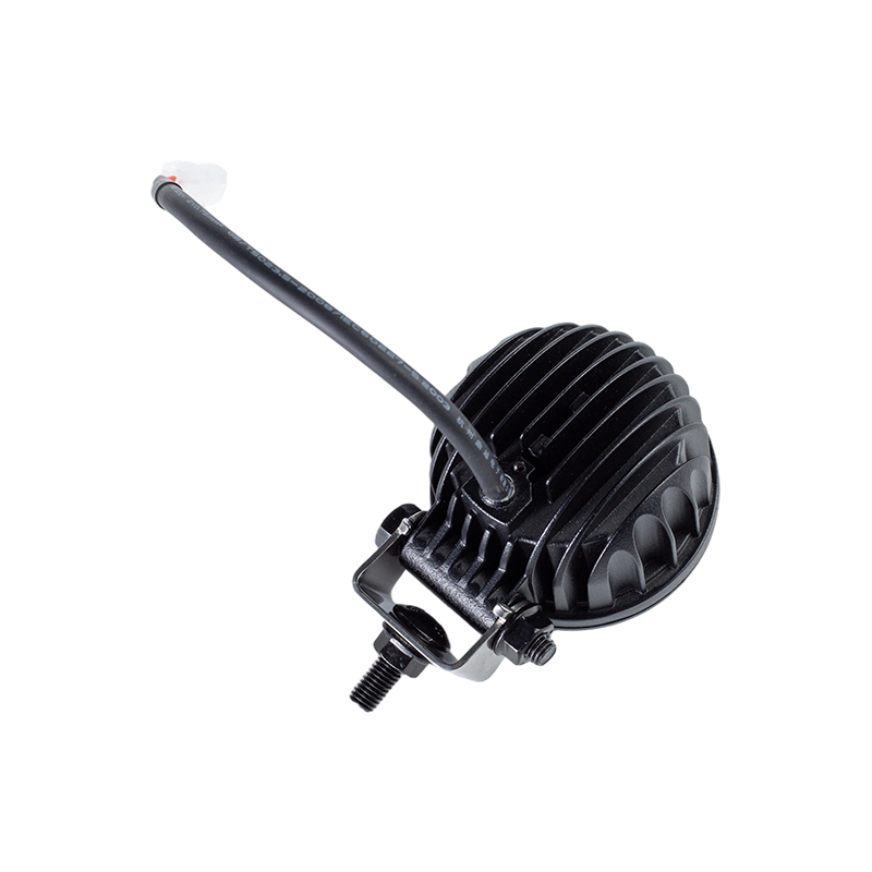 IP67 5W DC9-80V ضوء تحذير سلامة الرافعة الشوكية الدائرية الزرقاء المائلة