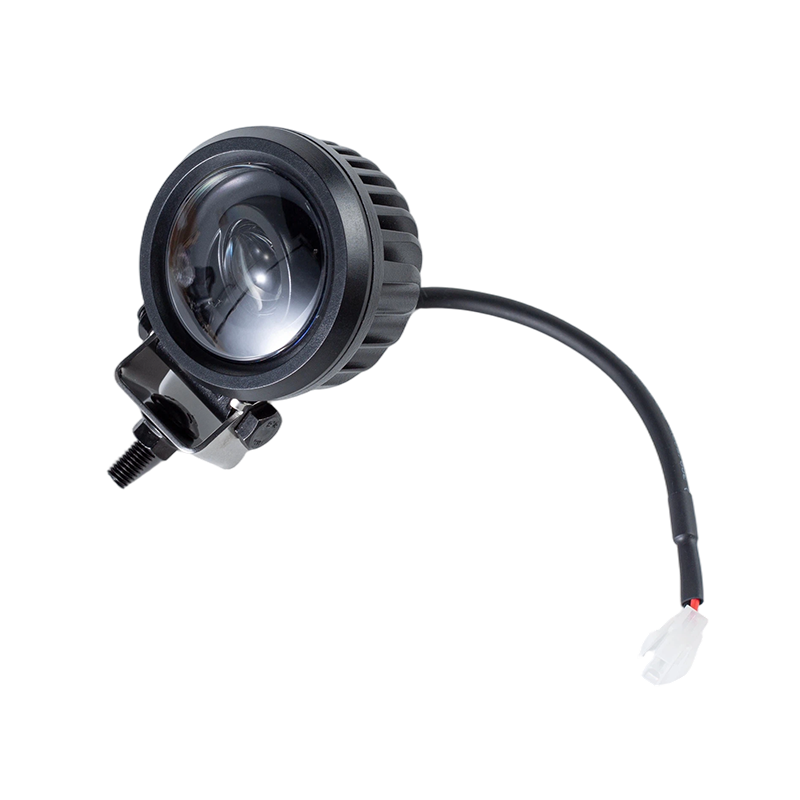 IP67 5W DC9-80V ضوء تحذير سلامة الرافعة الشوكية الدائرية الزرقاء المائلة