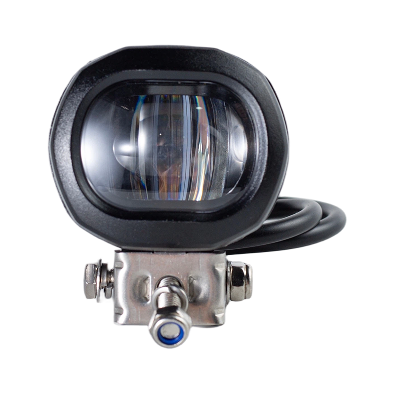 IP67 6W DC9-80V ضوء تحذير السلامة للرافعة الشوكية الخطية باللون الأحمر / الأزرق
