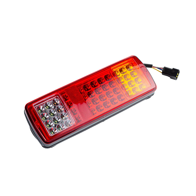 FLDJ-SSWD-002 IP55 6W DC12-24V ضوء خلفي LED مدمج ثلاثي الألوان (إشارة الانعطاف + ضوء الموضع + الضوء العكسي)