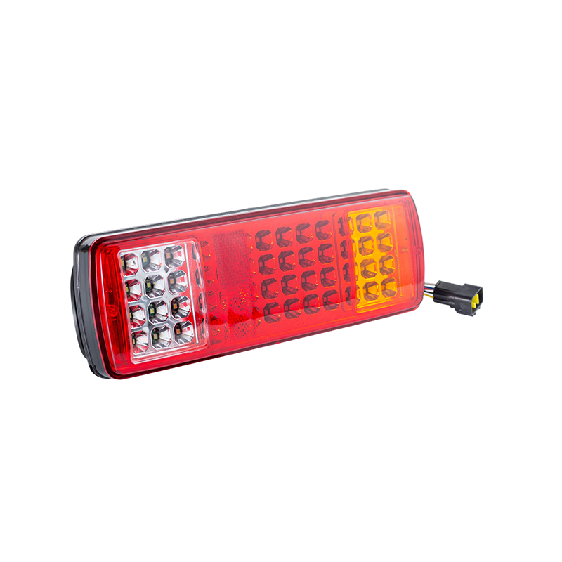 FLDJ-SSWD-002 IP55 6W DC12-24V ضوء خلفي LED مدمج ثلاثي الألوان (إشارة الانعطاف + ضوء الموضع + الضوء العكسي)