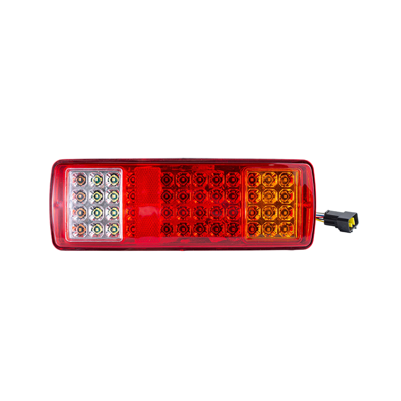 FLDJ-SSWD-002 IP55 6W DC12-24V ضوء خلفي LED مدمج ثلاثي الألوان (إشارة الانعطاف + ضوء الموضع + الضوء العكسي)