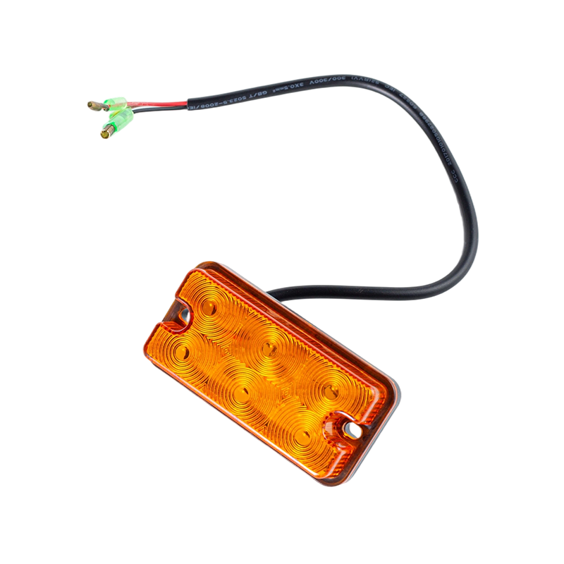 مصباح LED مدمج IP66 للوضع الأمامي ومؤشر العرض للمركبات الهندسية المختلفة